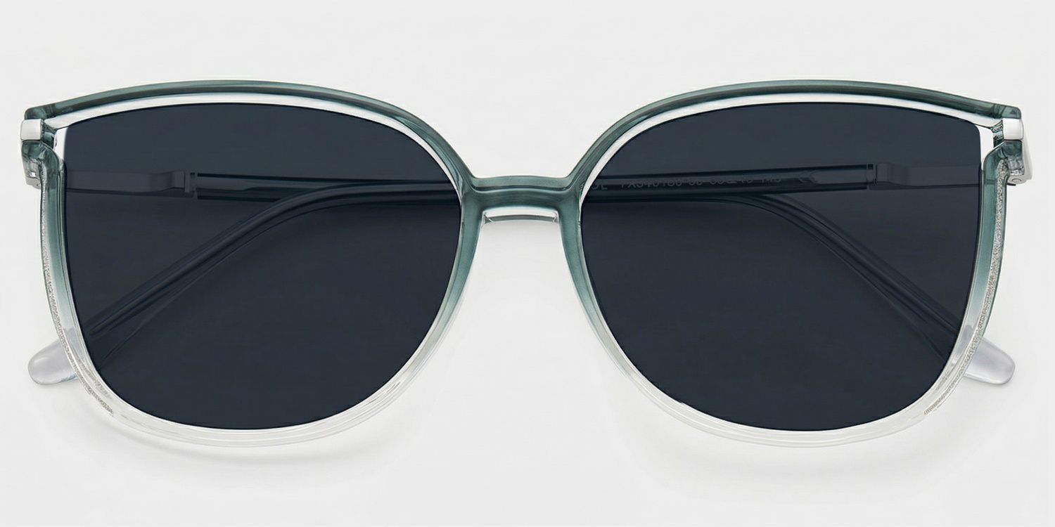 Rodz Sage Green Frame Glasses with Square Design1