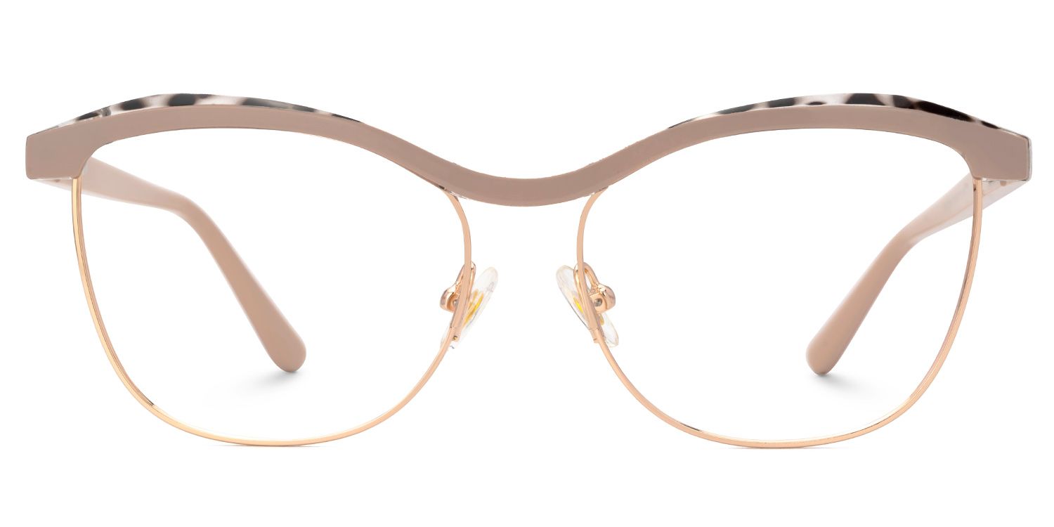 Women Browline Coumba Pink Glasses | ZEELOOL Canada0