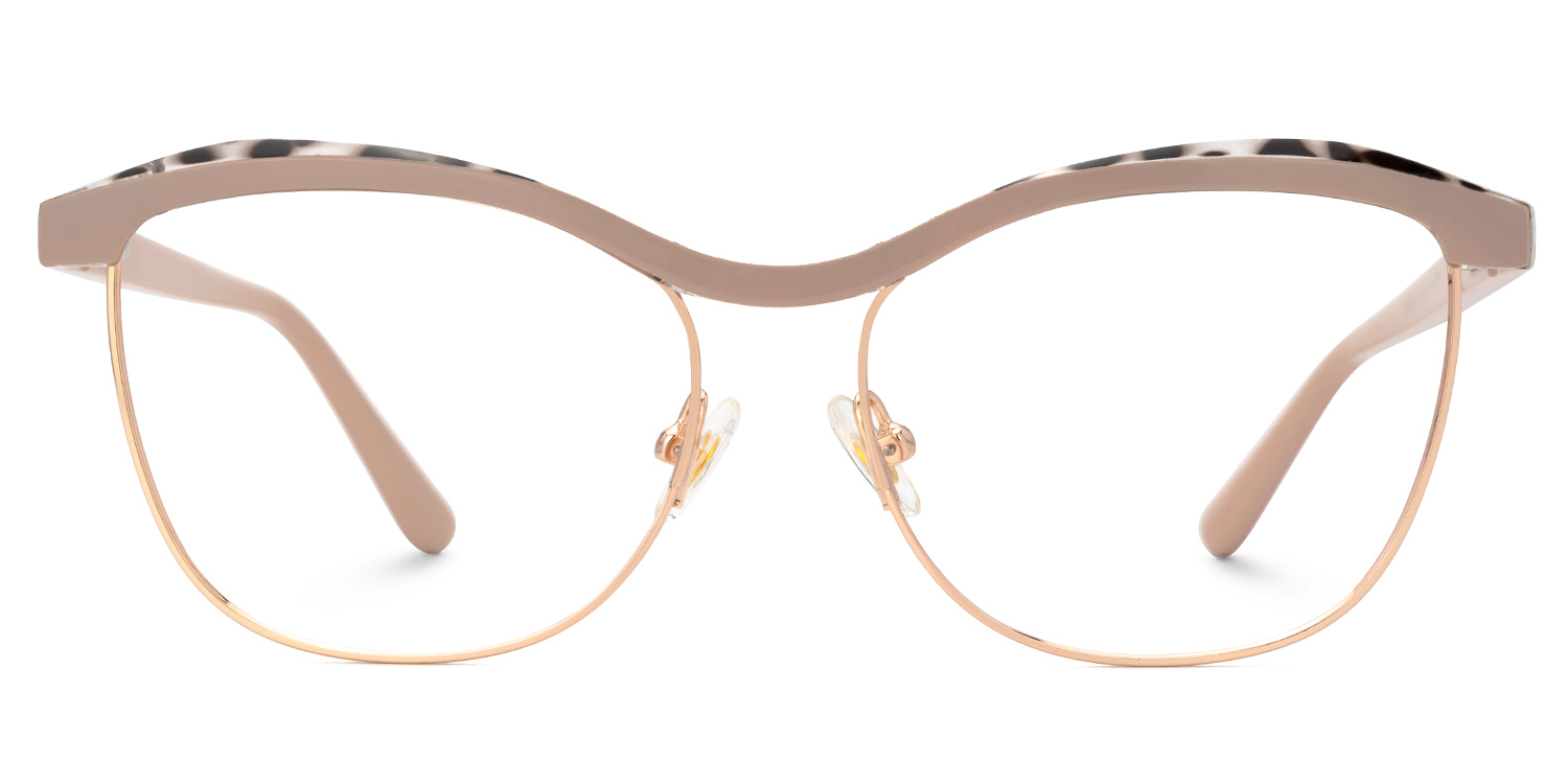 Women Browline Coumba Pink Glasses | ZEELOOL Canada0