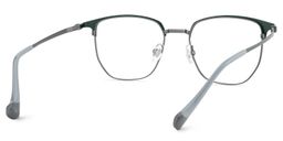 Bethelmy Browline Green Glasses5