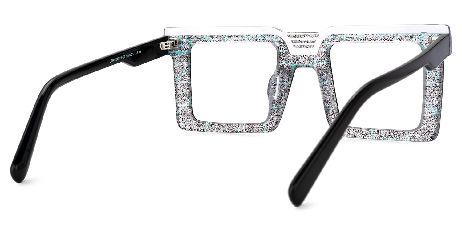 Ashlyne Square Black Glasses3