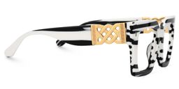 Cummings Black-White Square Glasses3
