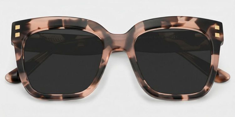 Minguela Square Pink-Tortoise Glasses