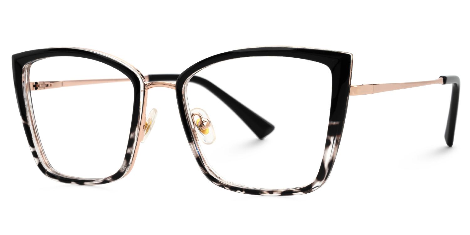 Mariie Butterfly Black Full-Frame Glasses | ZEELOOL Canada1