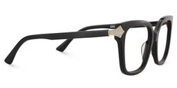 Shakeel Black Square Glasses4