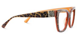 Tamarrah Cateye Leopard Glasses4