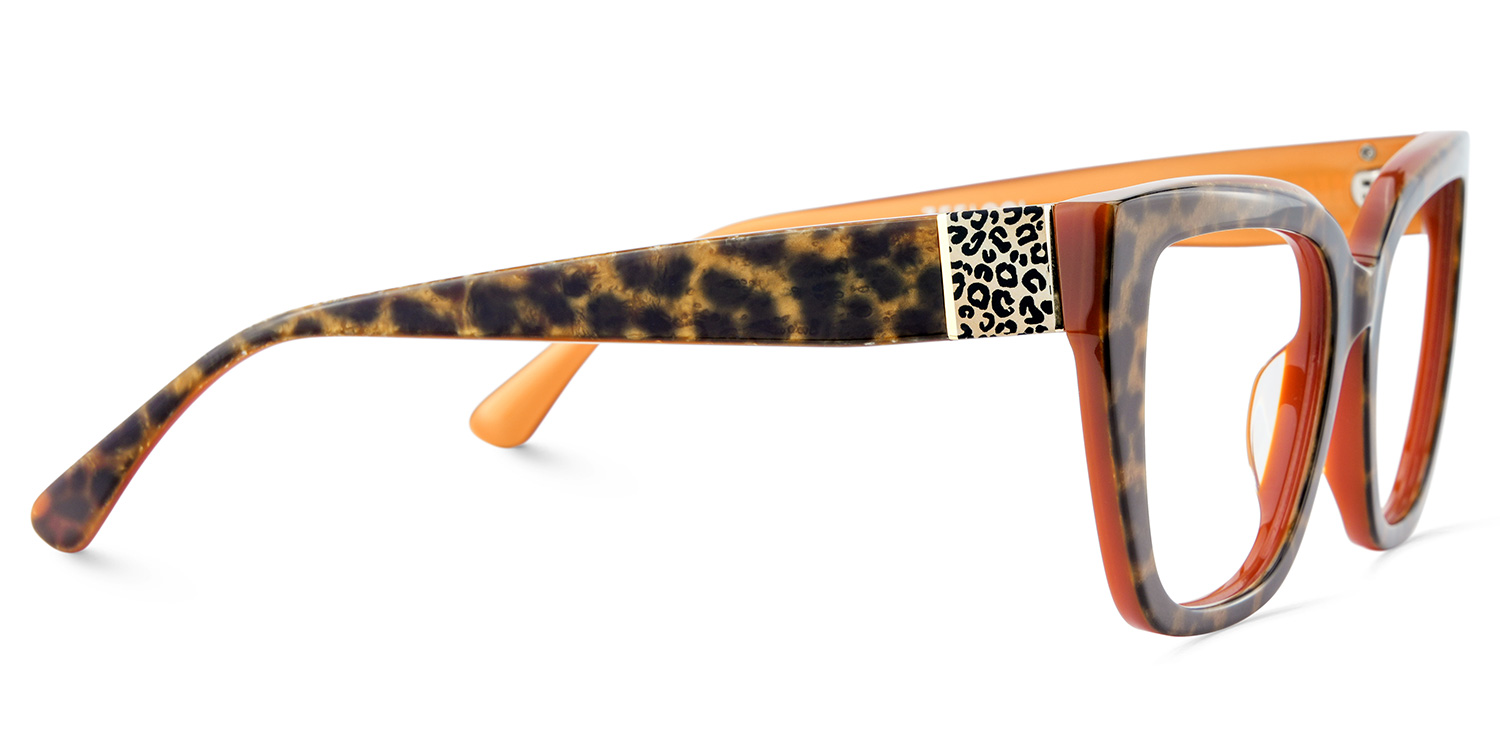 Tamarrah Cateye Leopard Glasses4