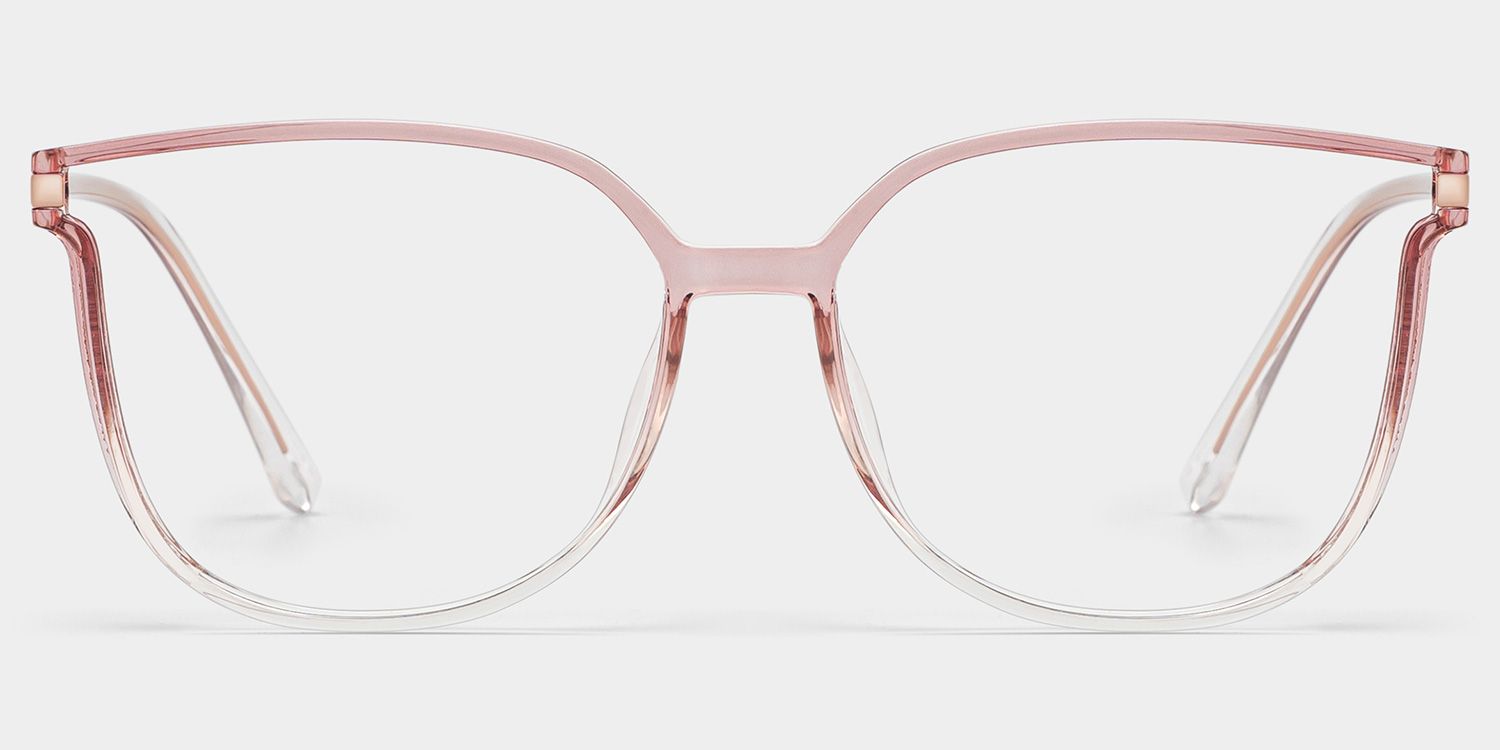 Rodz Square Pink Frame Glasses | ZEELOOL Canada Optcial0