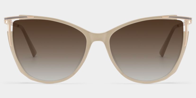 Yomary Cateye Khaki Glasses