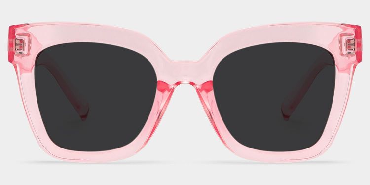 Malcolm Square Pink Glasses