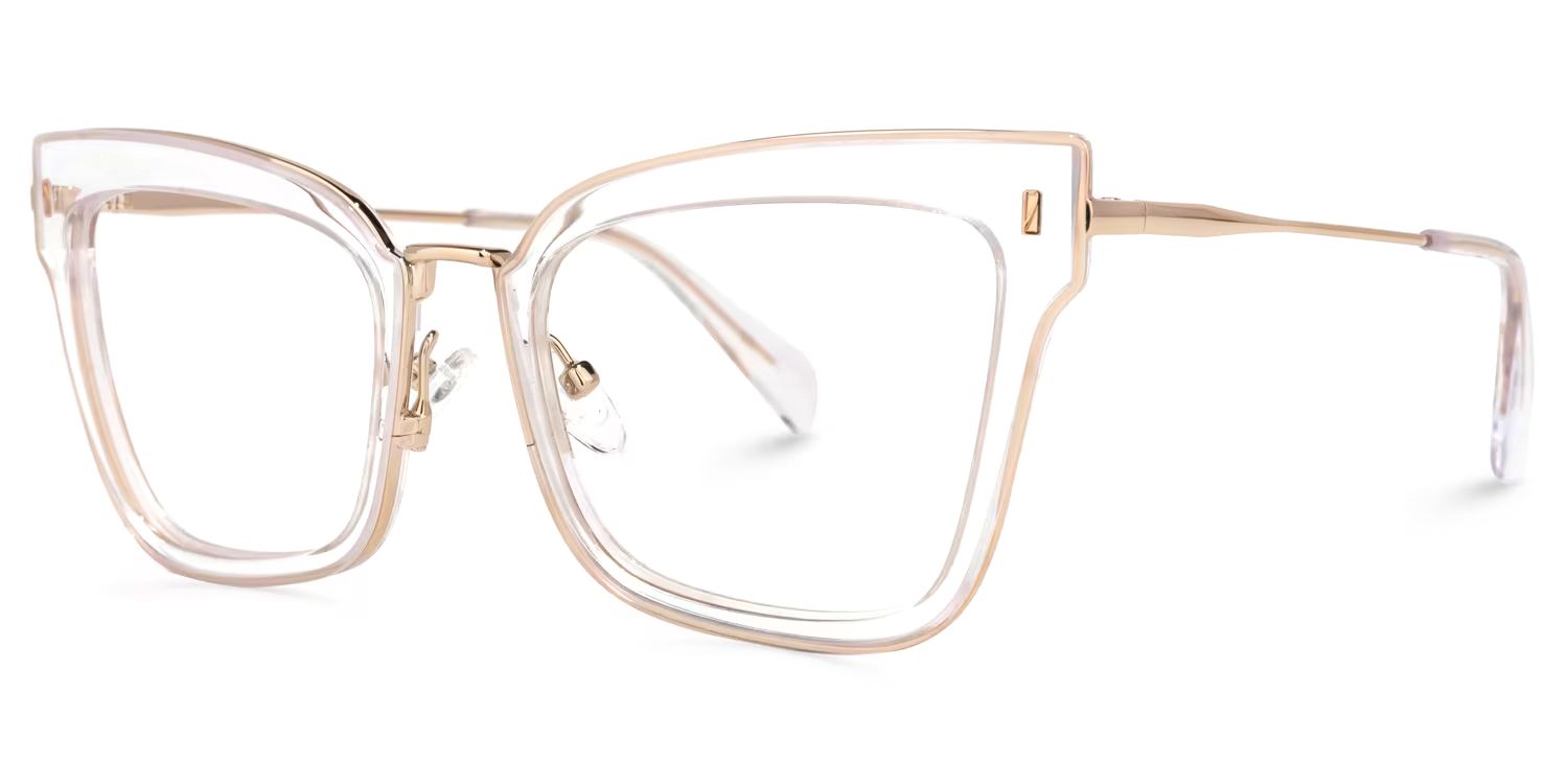 Tashawna Cateye Clear Glasses | ZEELOOL Canada1