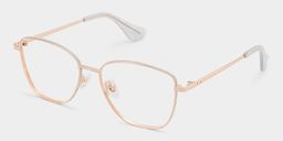 Skyler Square Rose Gold Glasses2