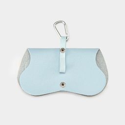 Baby Blue Eyeglasses Bag With Hook2