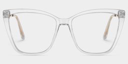 Corlette Square Clear Glasses0