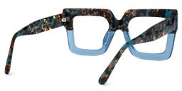 Brandon Blue Square Glasses3