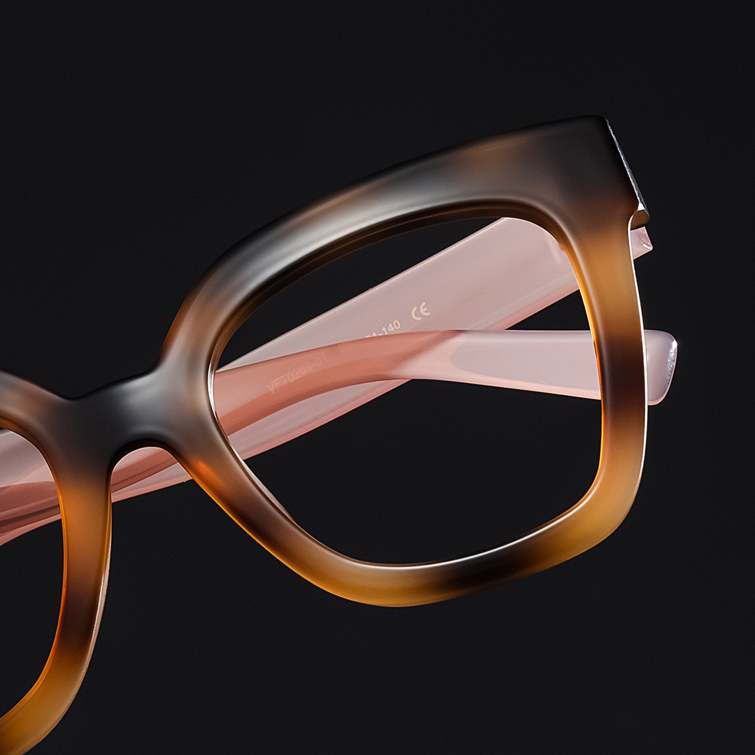 Malcolm Square Burnt Umber Frame Glasses | ZEELOOL Canada1