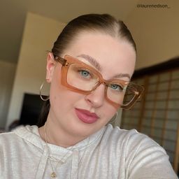 Newell Rectangle Brown Glasses7