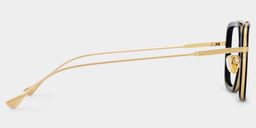 Gifford Black-Gold Aviator Glasses3