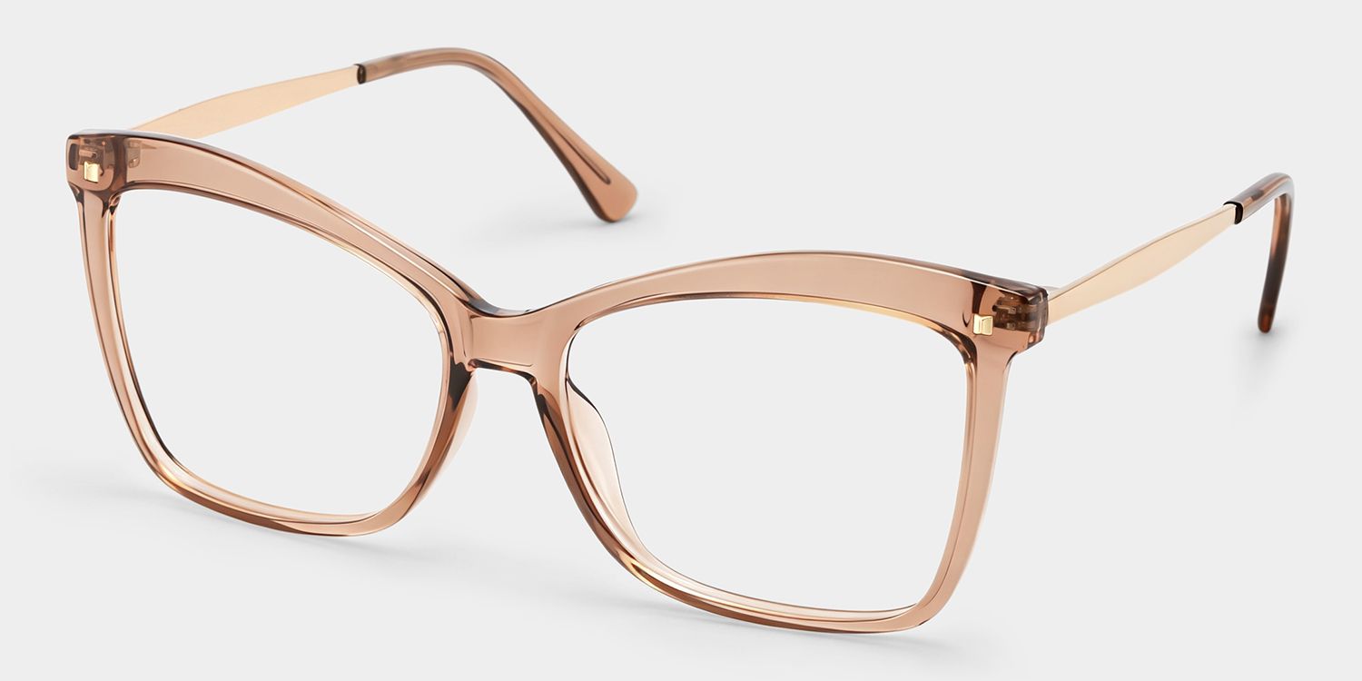 Isaebella Butterfly Beige Frame Glasses | Zeelool2