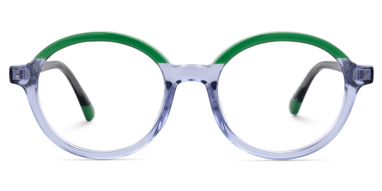 Kids Oval Duffy Glasses with Cute Style -Zeelool0