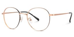 Ringstaff Round Rose-Gold Glasses1