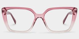 Emery Two-tone Square Glasses1