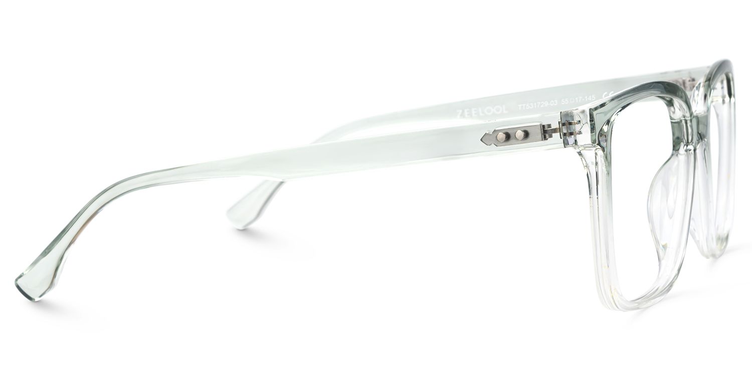Contreras Square Green Glasses | ZEELOOL Canada2