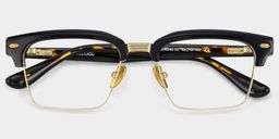 Landon Browline Gold Glasses2