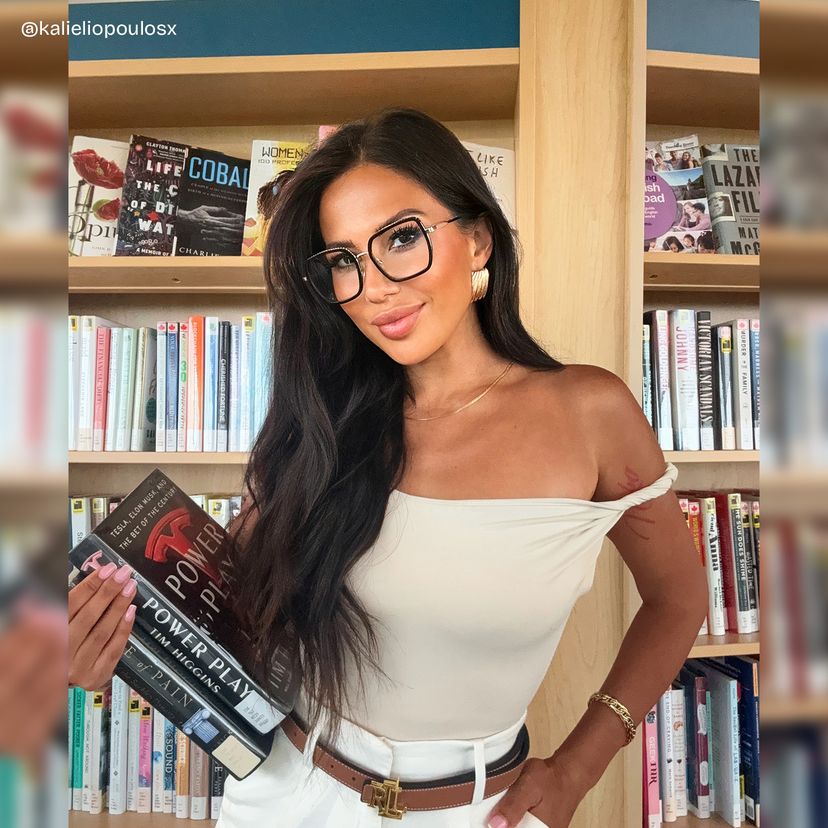 Fiona Square Black Glasses