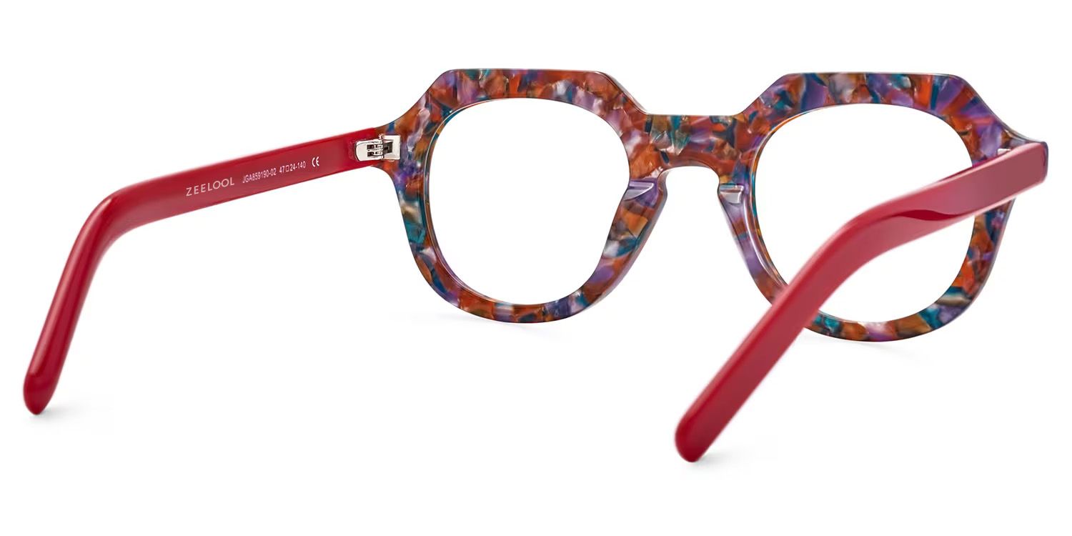 Floral Geometric Eyewear - Jameica on Sale | ZEELOOL Canada3