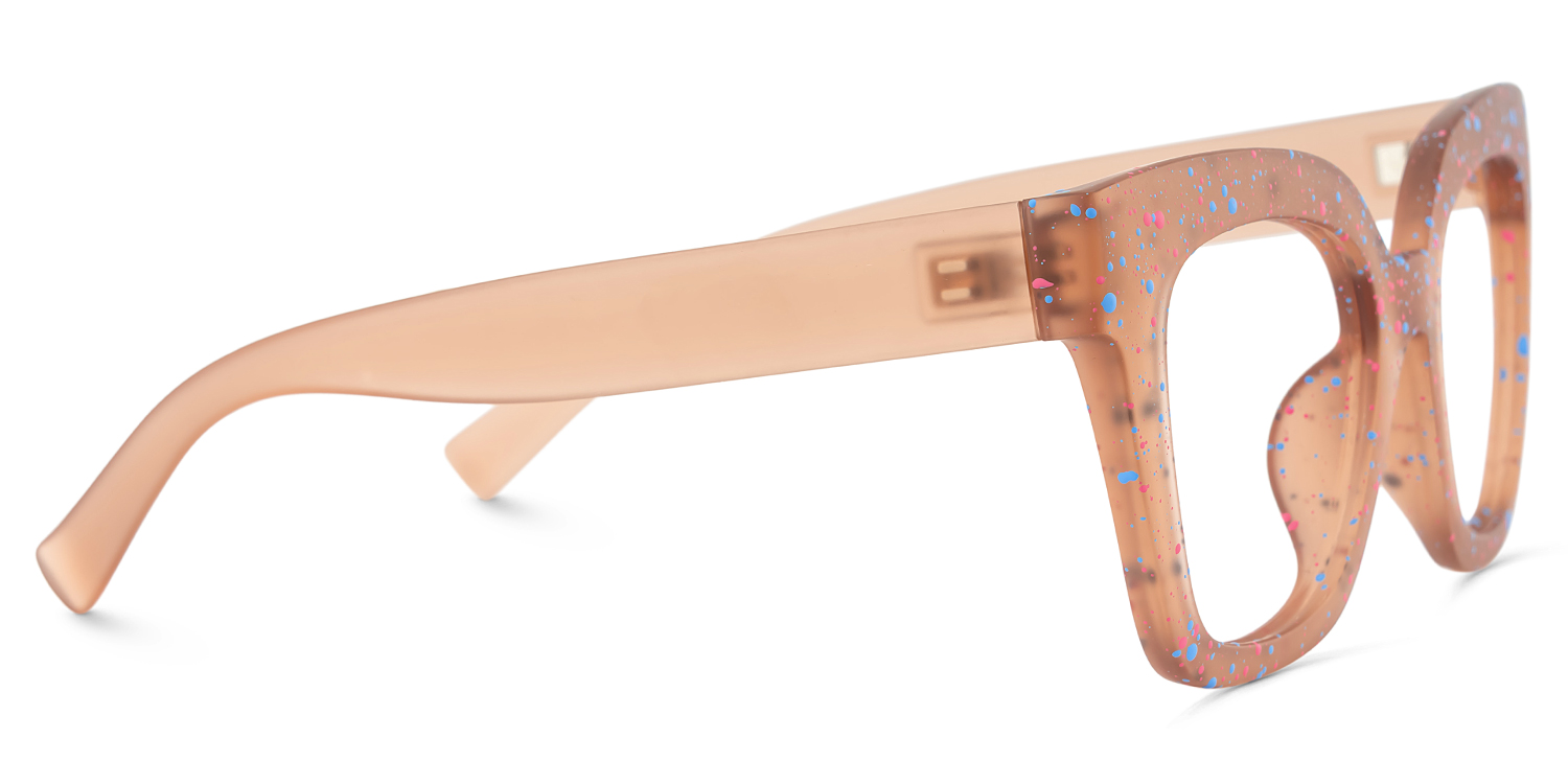 Malcolm Square Matte Brown Glasses4