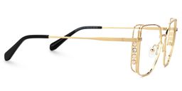 Jamison Square Gold Glasses2