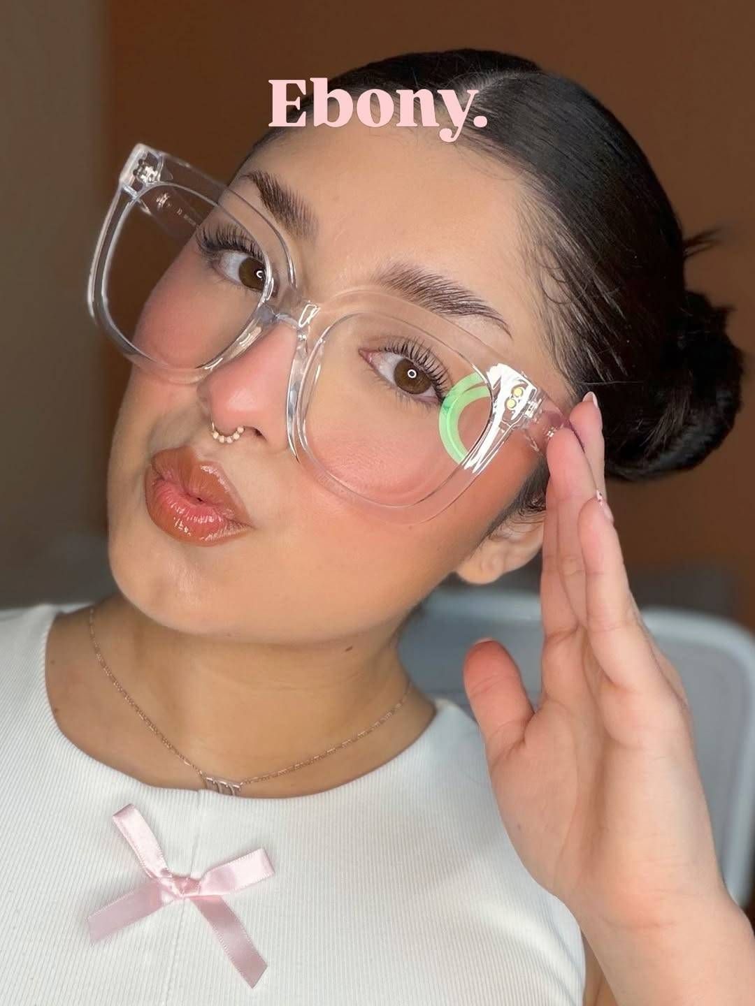 I bought the clear ones for my daughter and she loved them so much she