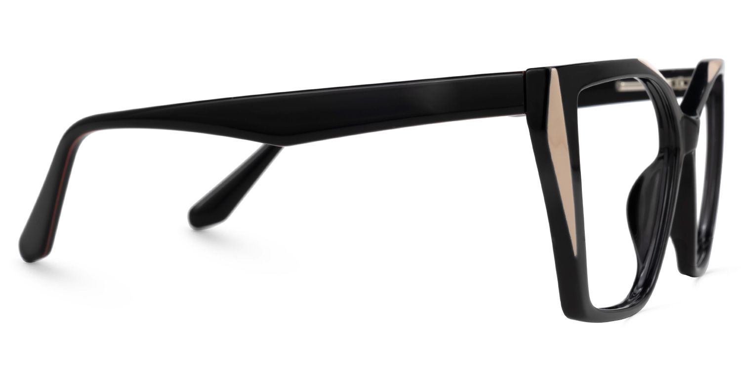 Cateye Ruthie Black Glasses deals -Zeelool Glasses