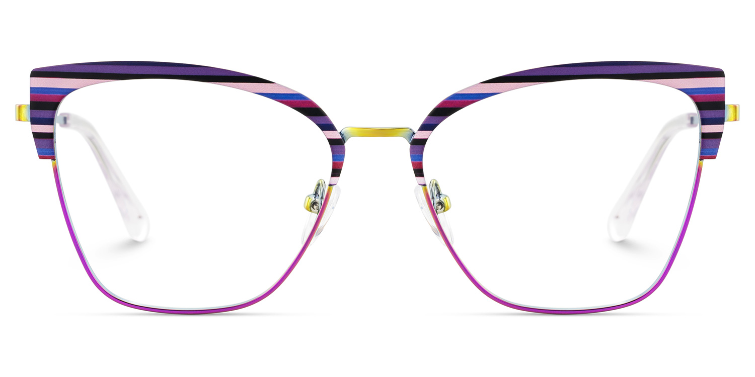 Harley Browline Purple Glasses1