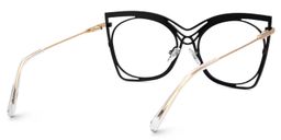 Ballou Butterfly Black Glasses3
