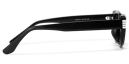 Riviera Geometric Black Sunglasses3