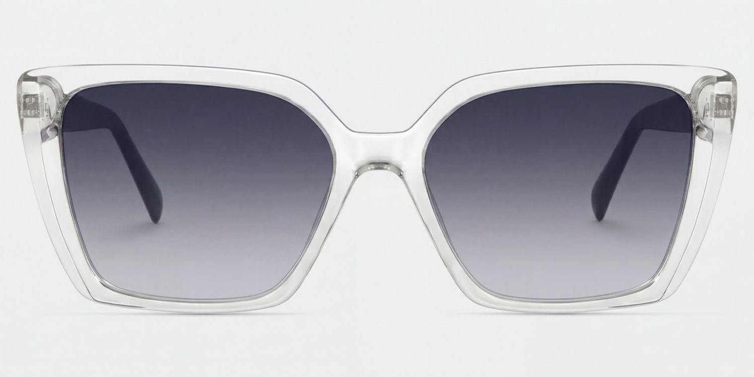 Emery Clear Geometric Artistik Eyewear | ZEELOOL0