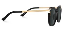 Sidibe Square Black Glasses2