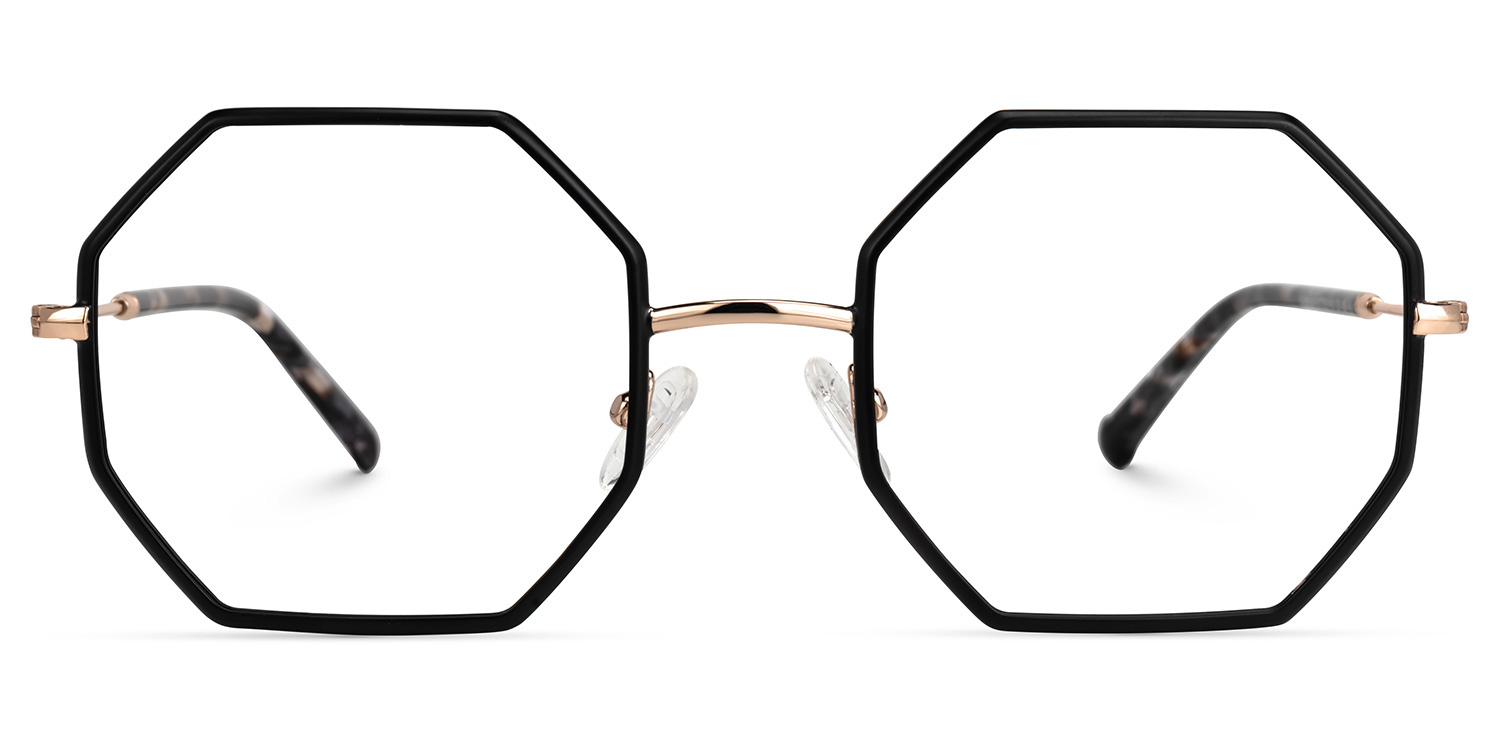 Griffith Geometric Black Glasses1