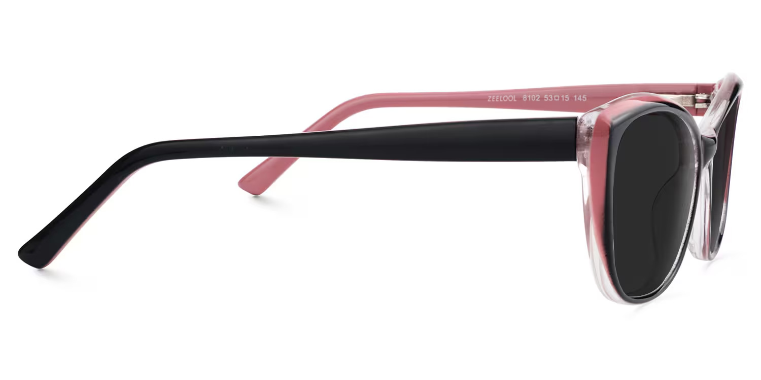Fidelia Cat Eye Black Glasses3