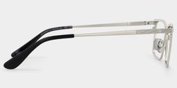 Alexander Rectangle Black Glasses4