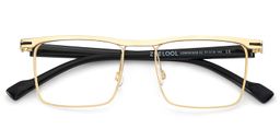 Violet Browline Gold Glasses2