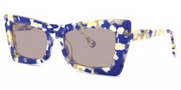 Newell Rectangle Blue-Floral Glasses1