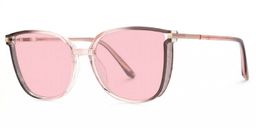 Rodz Square Pink-Tan Glasses1