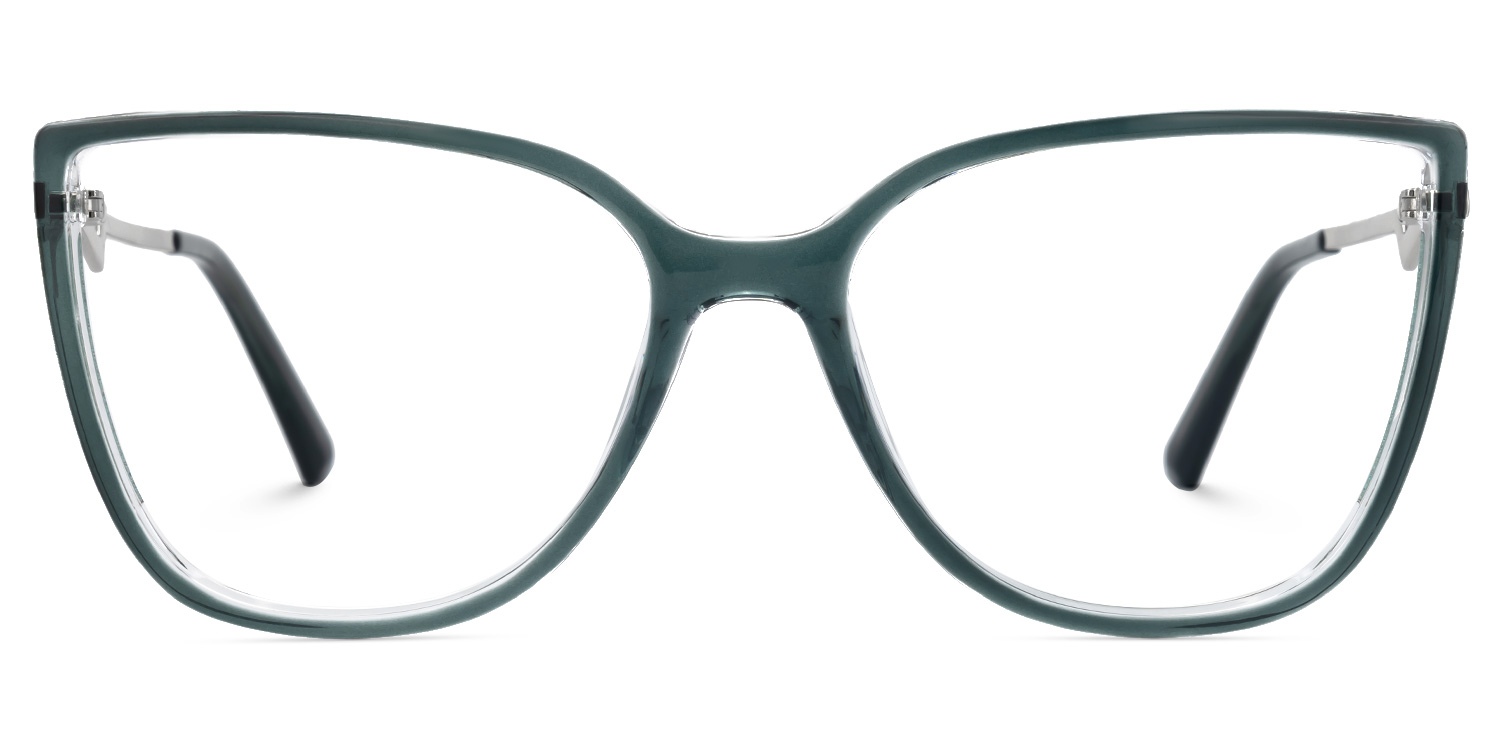 Celisa Cateye Green Glasses0