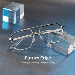 Autumn Aviator Silver Glasses0