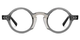 Danyelle Round Gray Glasses0