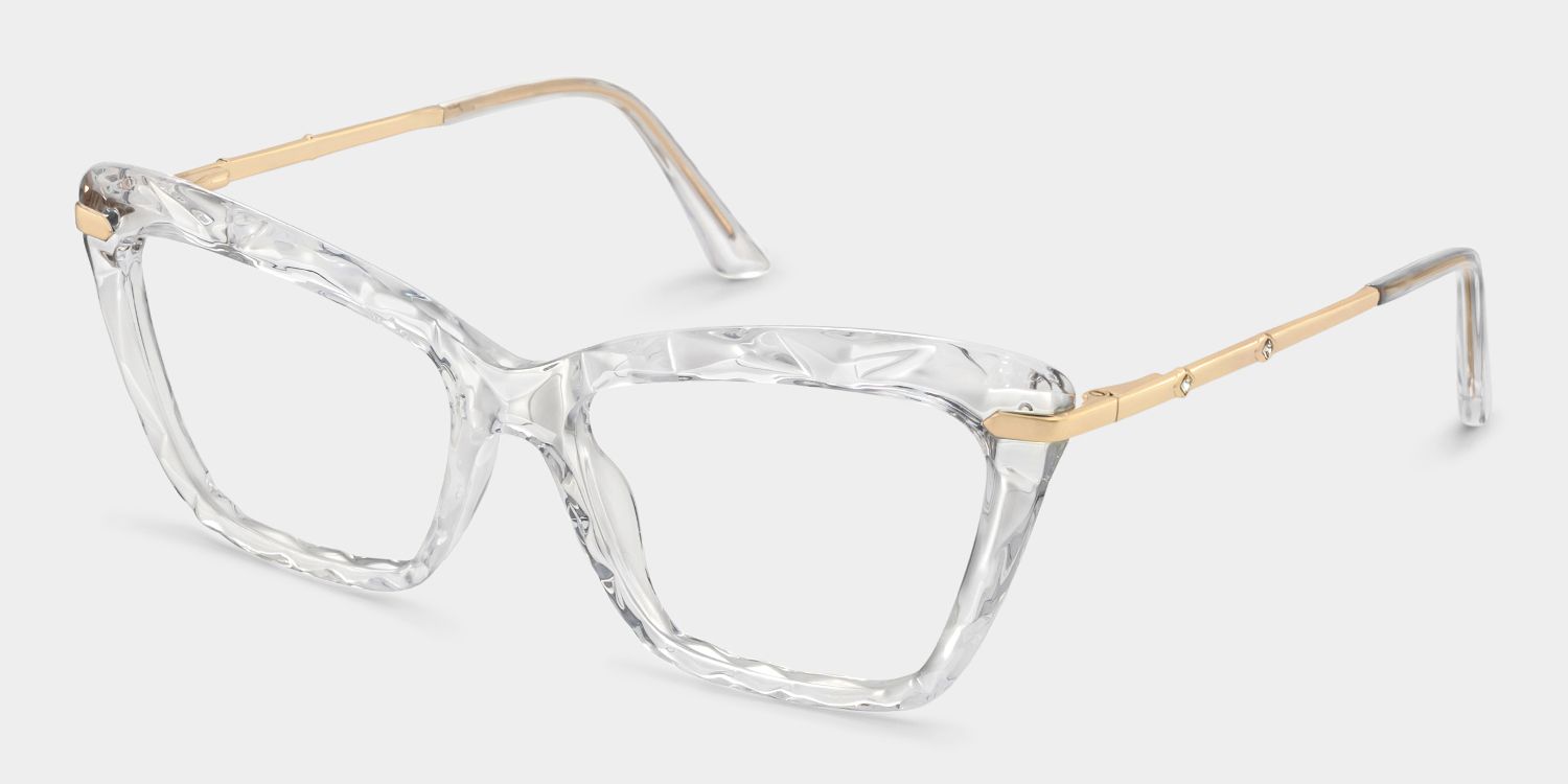 Juliet Clear Cateye Frame Glasses | ZEELOOL Canada2