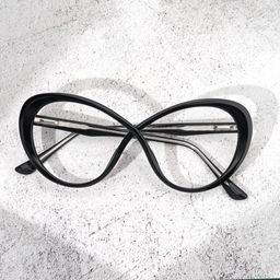 Chasidy Black Butterfly Glasses4